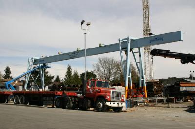 Gantry Crane with Cantilever