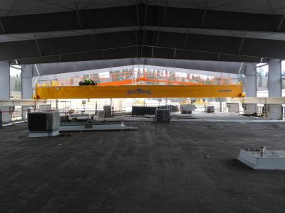 Top-Running Double Box Girder with Walkway