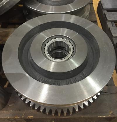 457mm Standard Double-Flange Geared Wheel