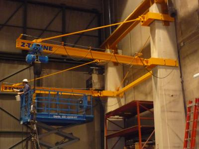 Wall Mounted Tie-Rod Jib